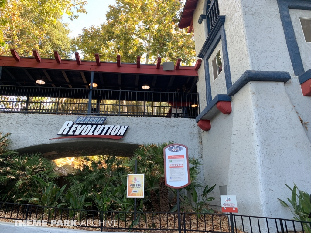 Revolution at Six Flags Magic Mountain