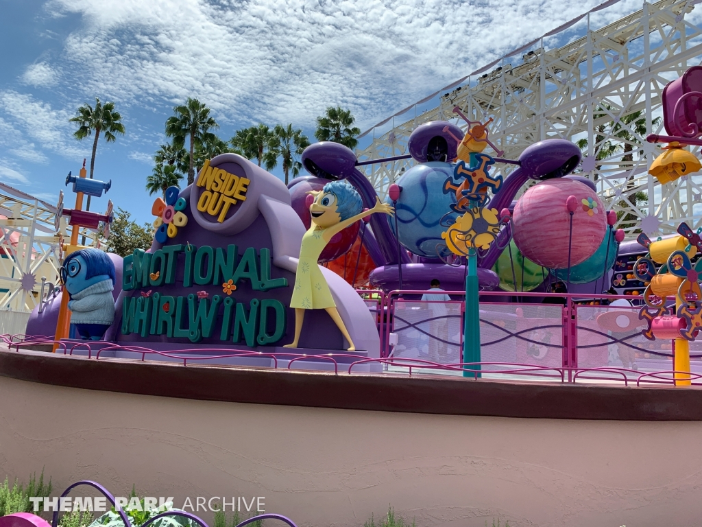 Inside Out Emotional Whirlwind at Disneyland