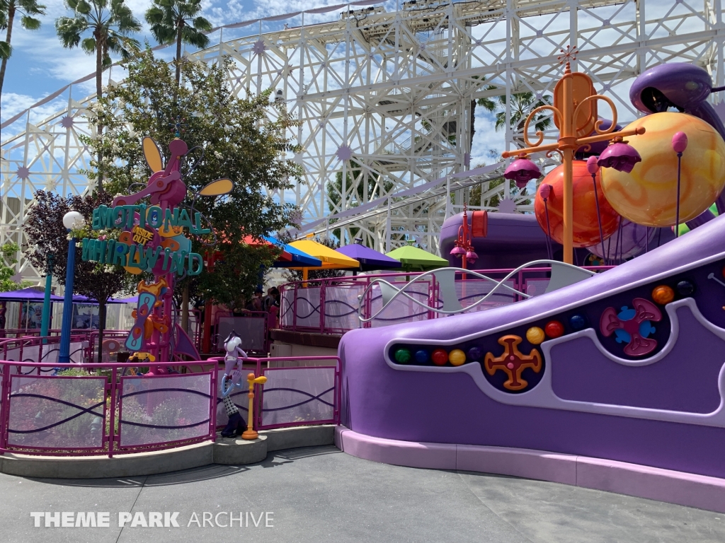 Inside Out Emotional Whirlwind at Disneyland