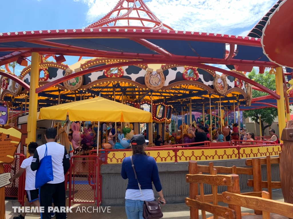 Jessie's Critter Carousel at Disneyland