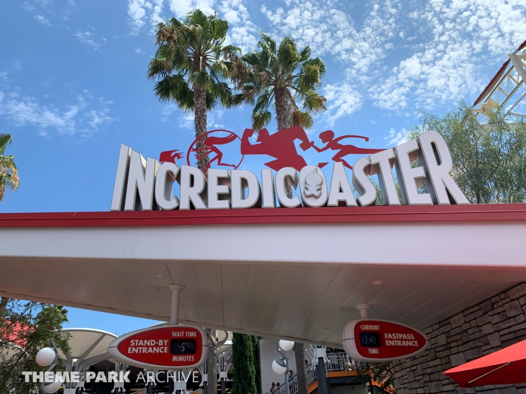 Incredicoaster at Disneyland