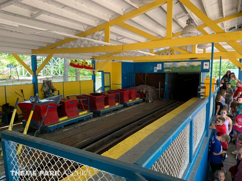 Blue Streak at Conneaut Lake Park