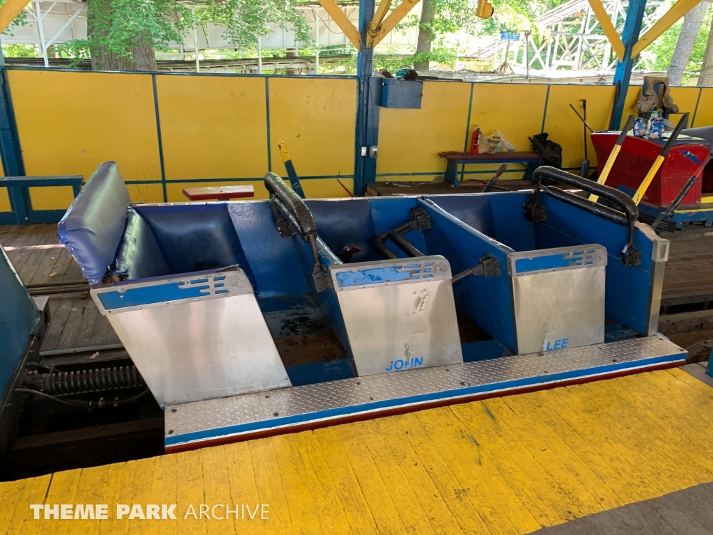 Blue Streak at Conneaut Lake Park