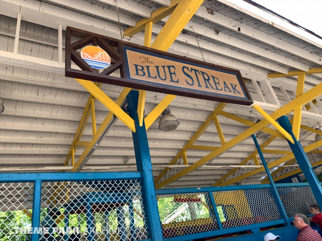 Blue Streak at Conneaut Lake Park