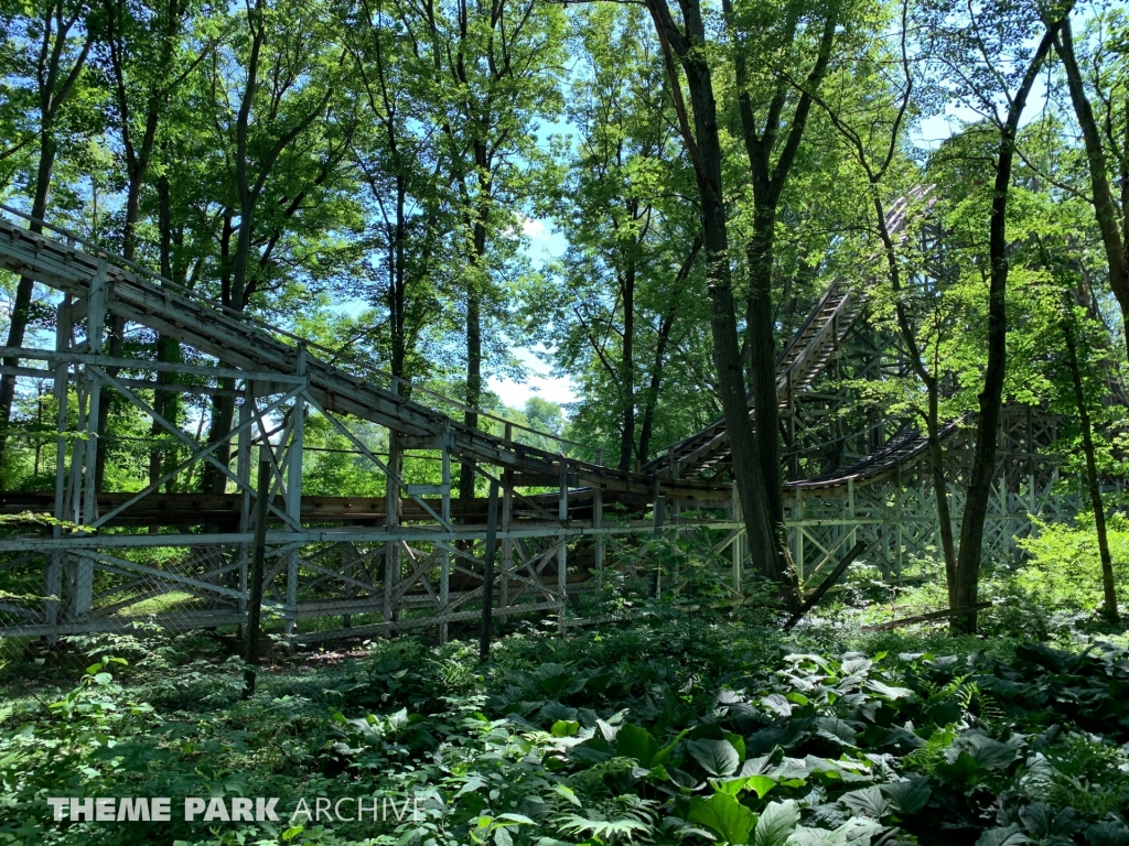 Blue Streak at Conneaut Lake Park