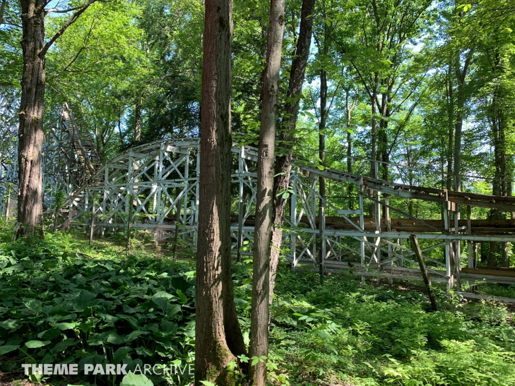 Blue Streak at Conneaut Lake Park