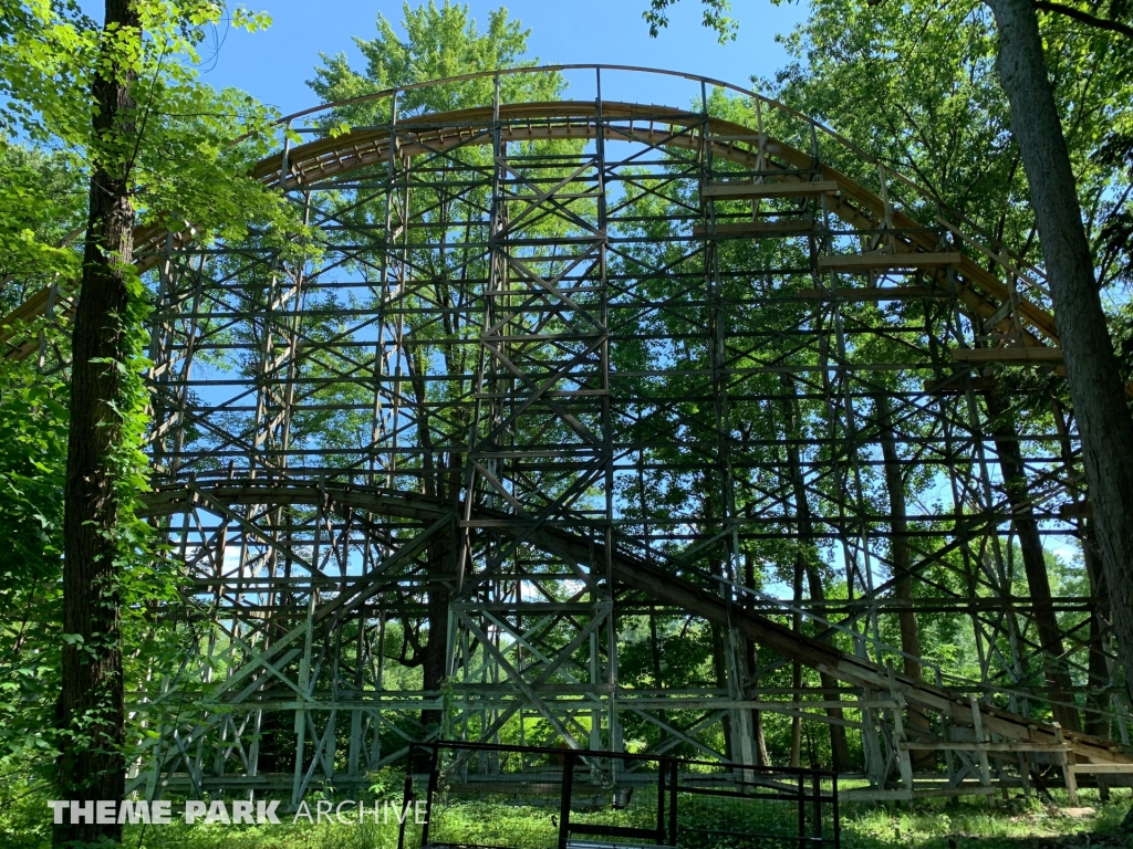 Blue Streak at Conneaut Lake Park