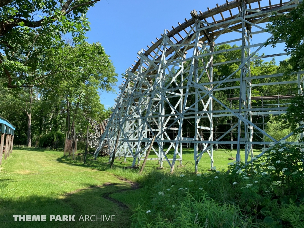 Blue Streak at Conneaut Lake Park