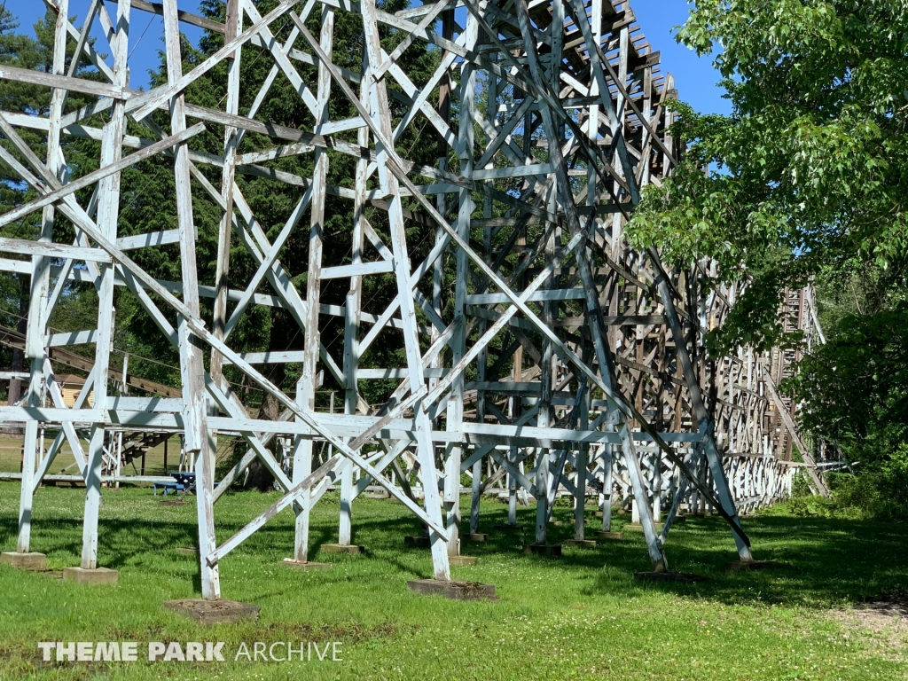 Blue Streak at Conneaut Lake Park