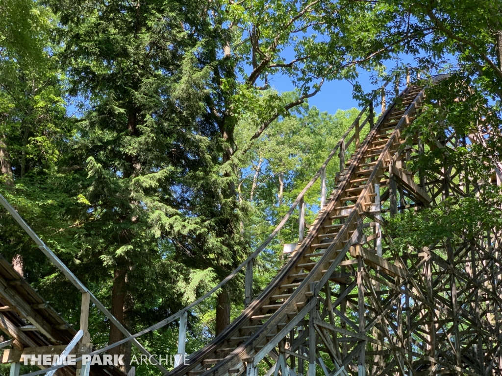 Blue Streak at Conneaut Lake Park