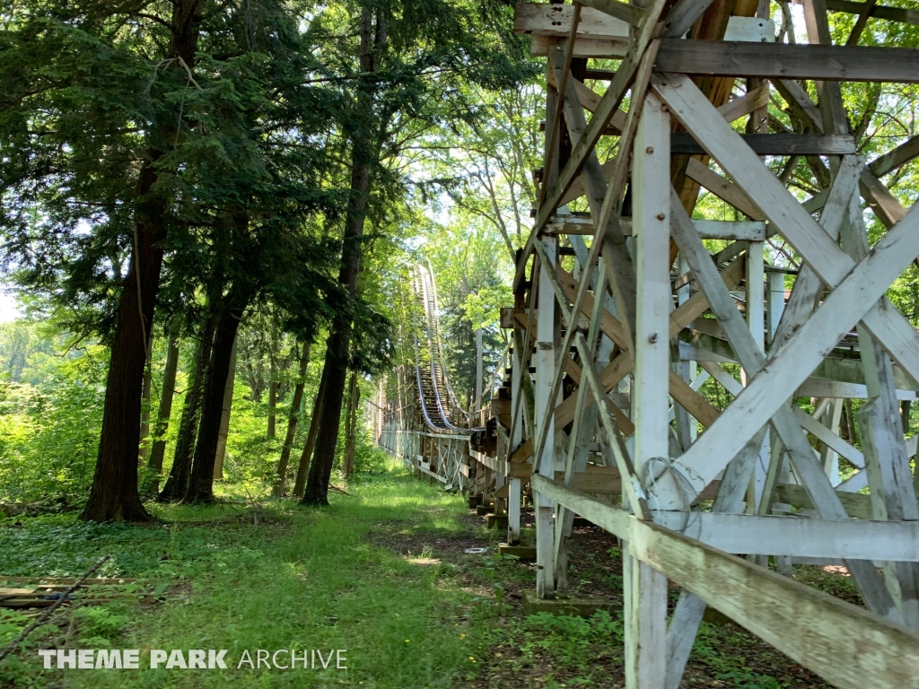 Blue Streak at Conneaut Lake Park