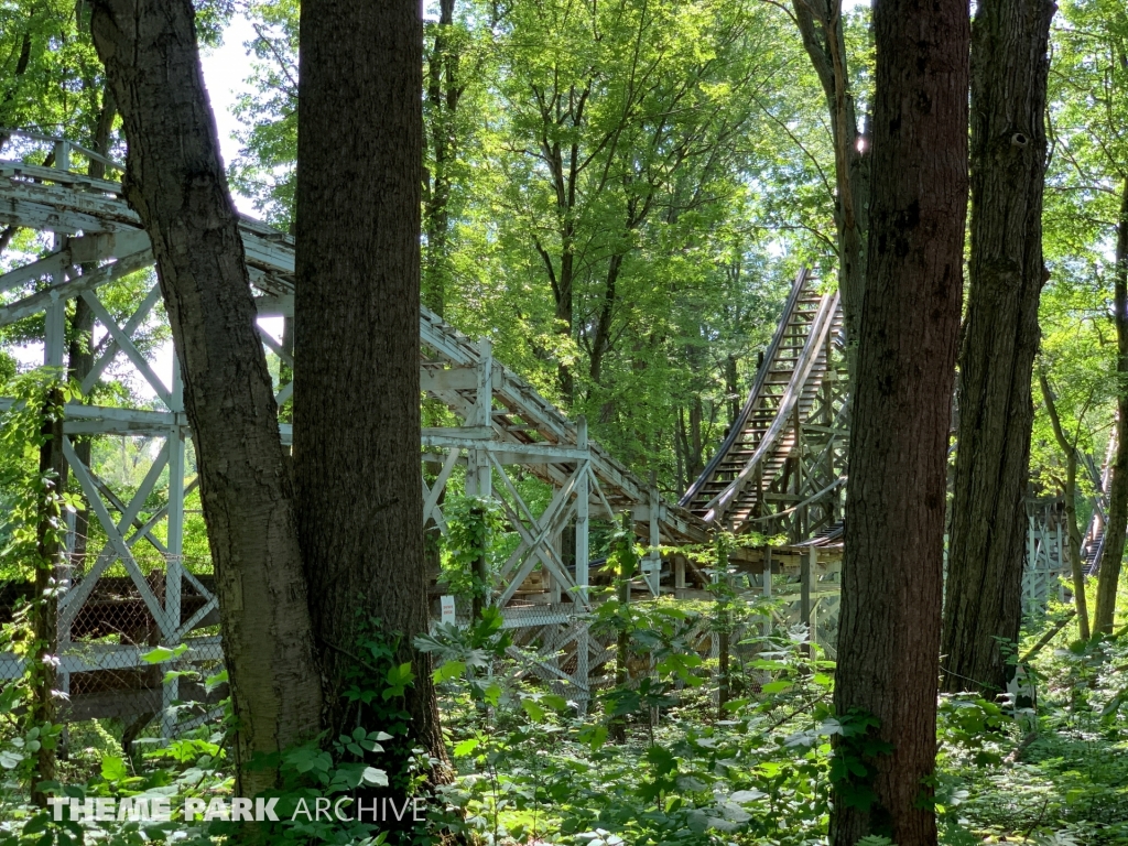 Blue Streak at Conneaut Lake Park