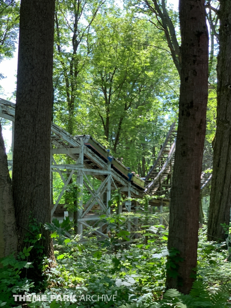 Blue Streak at Conneaut Lake Park