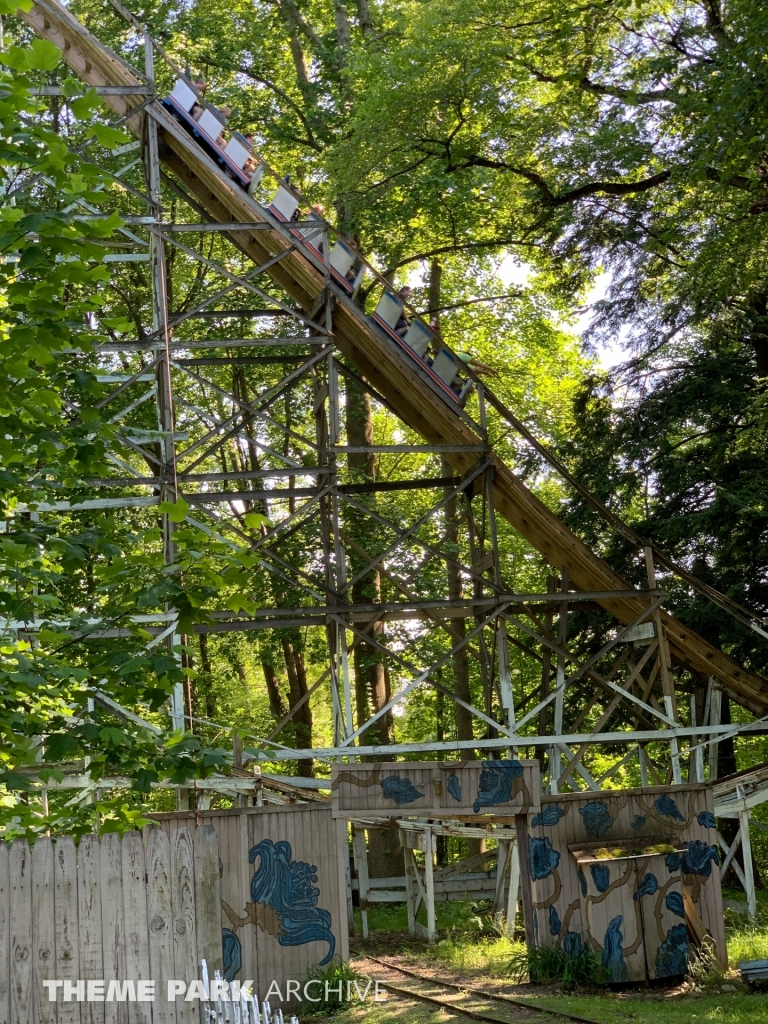 Blue Streak at Conneaut Lake Park