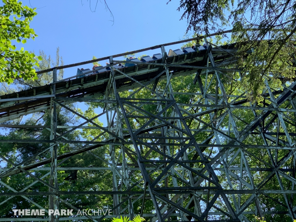 Blue Streak at Conneaut Lake Park