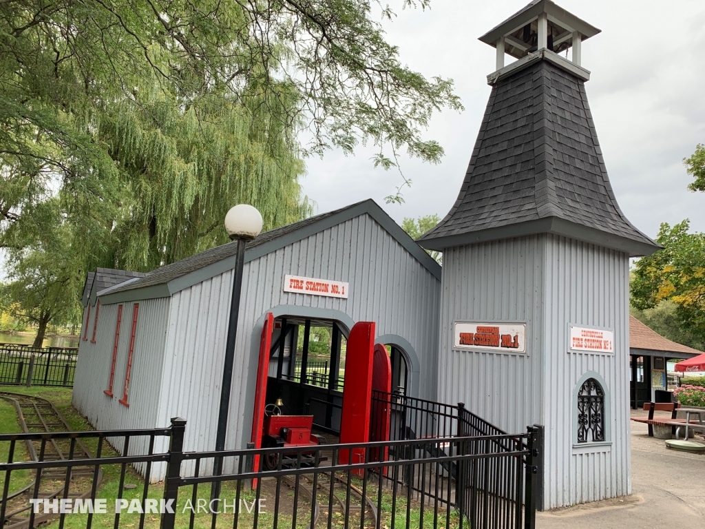 Fire Engines at Centreville Amusement Park