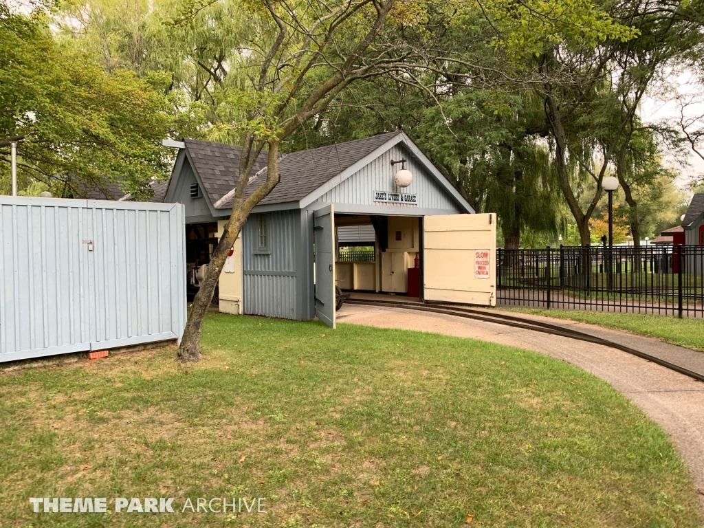 Antique Cars at Centreville Amusement Park