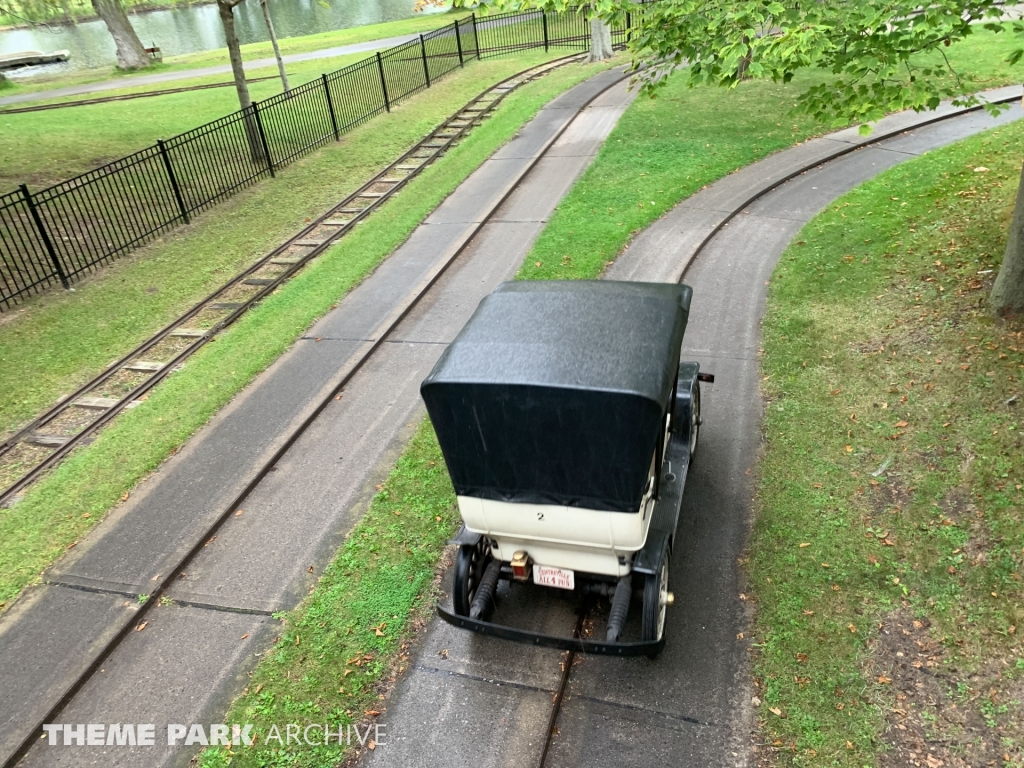 Antique Cars at Centreville Amusement Park