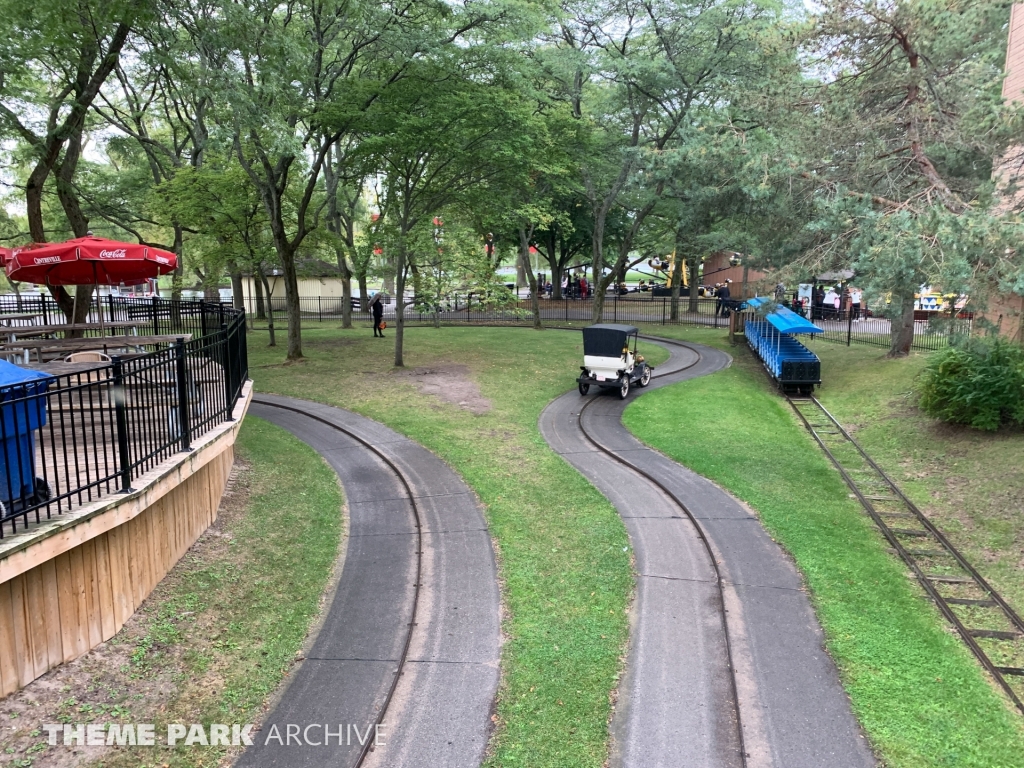 Antique Cars at Centreville Amusement Park