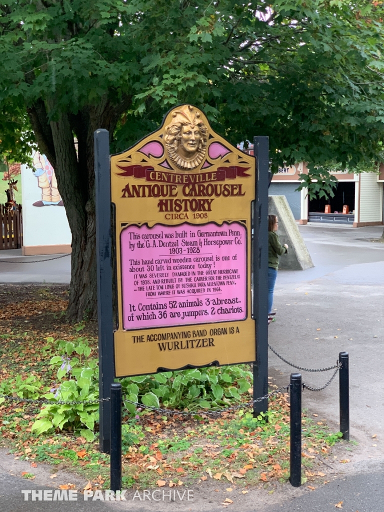 Antique Carousel at Centreville Amusement Park