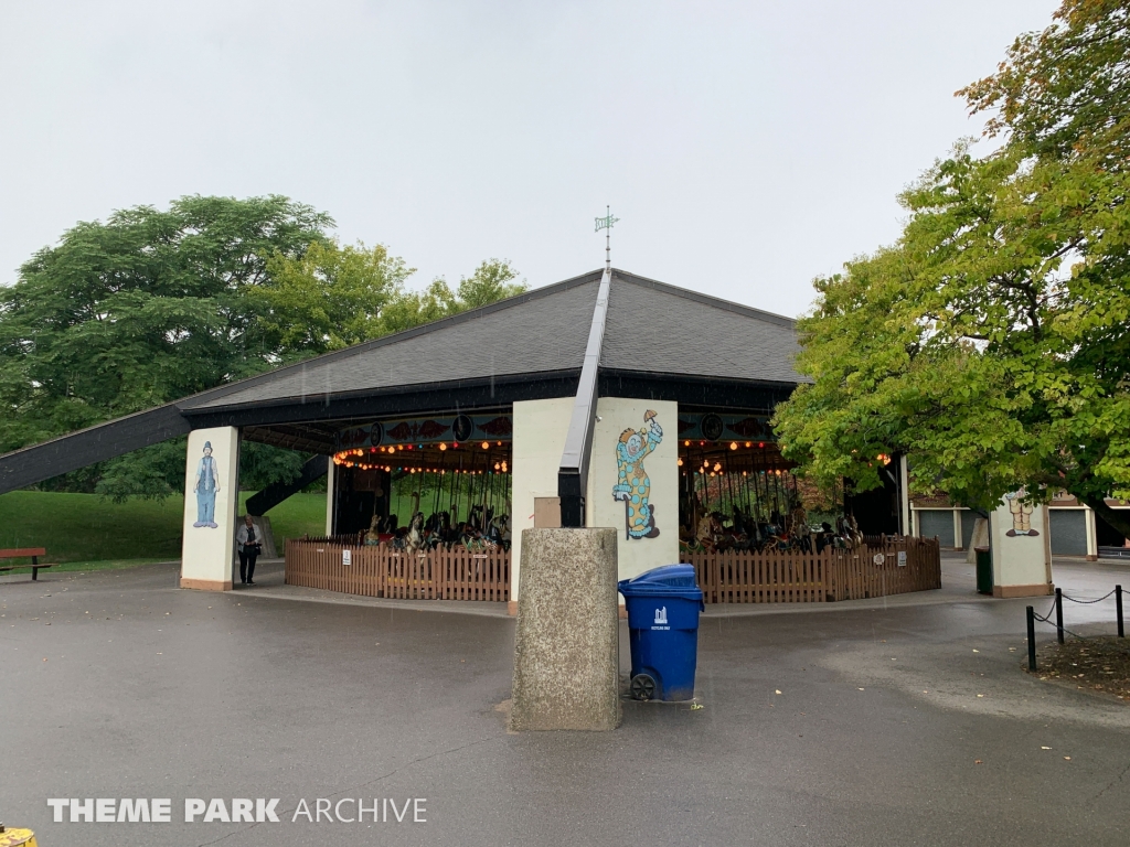 Antique Carousel at Centreville Amusement Park