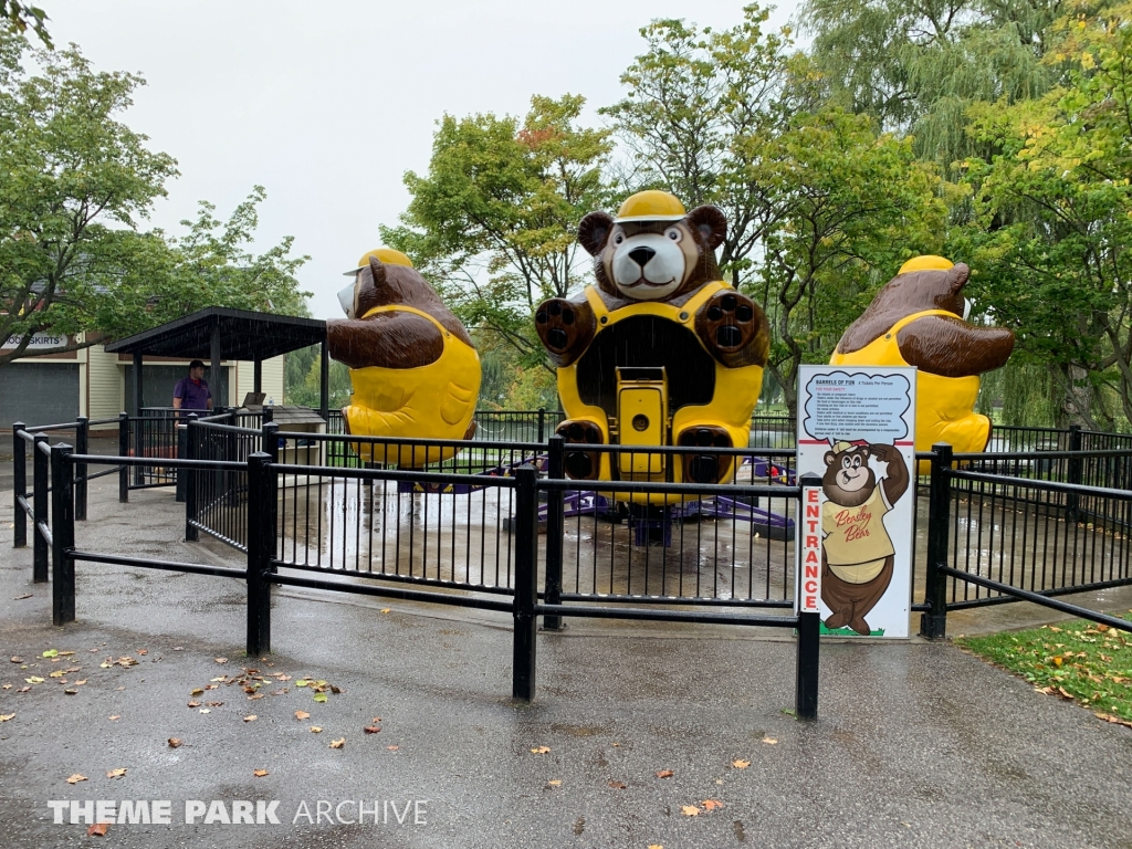 Beasley Bear Ride at Centreville Amusement Park