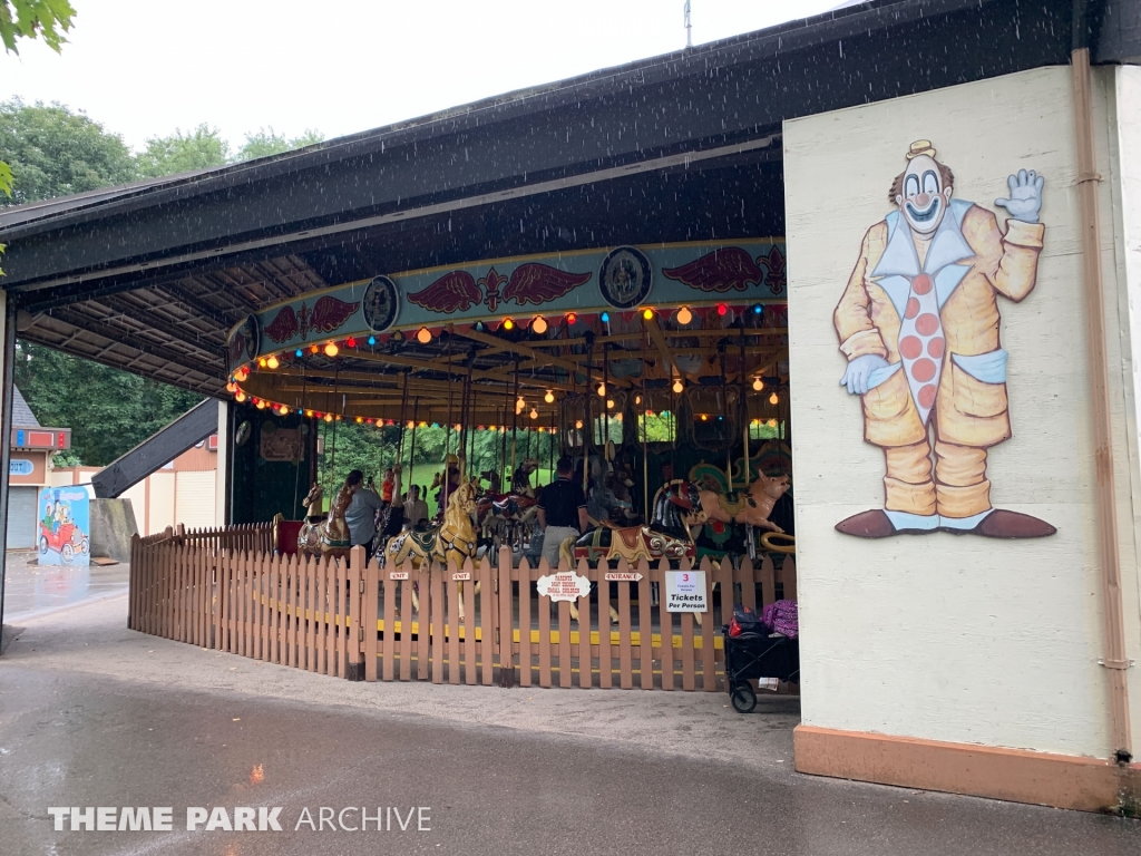 Antique Carousel at Centreville Amusement Park