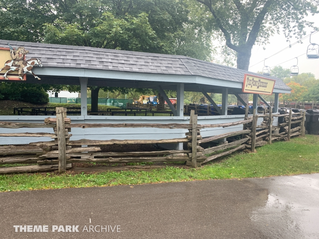 Pony Express at Centreville Amusement Park