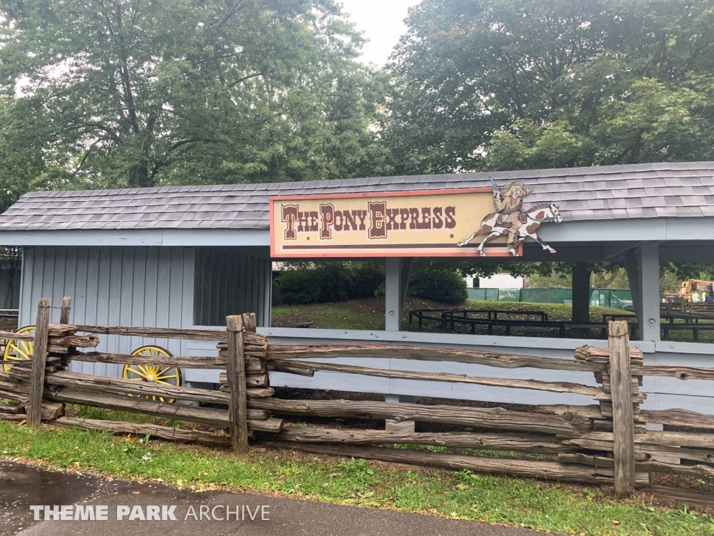 Pony Express at Centreville Amusement Park