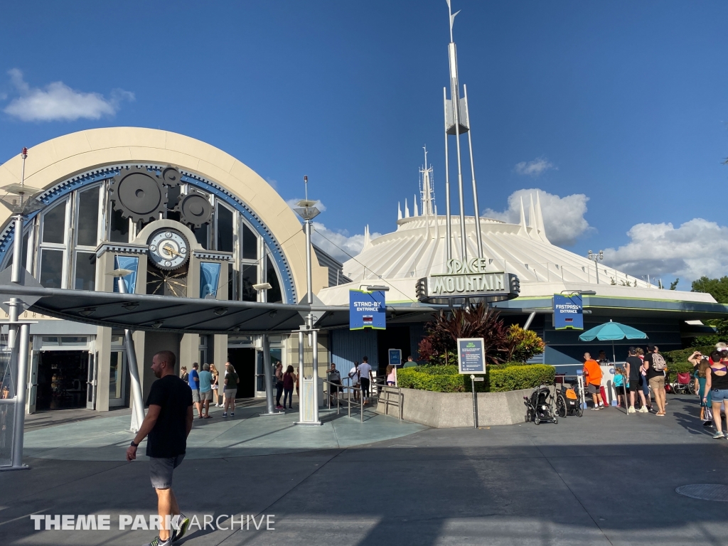 Space Mountain at Magic Kingdom