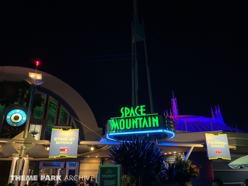 Space Mountain at Magic Kingdom