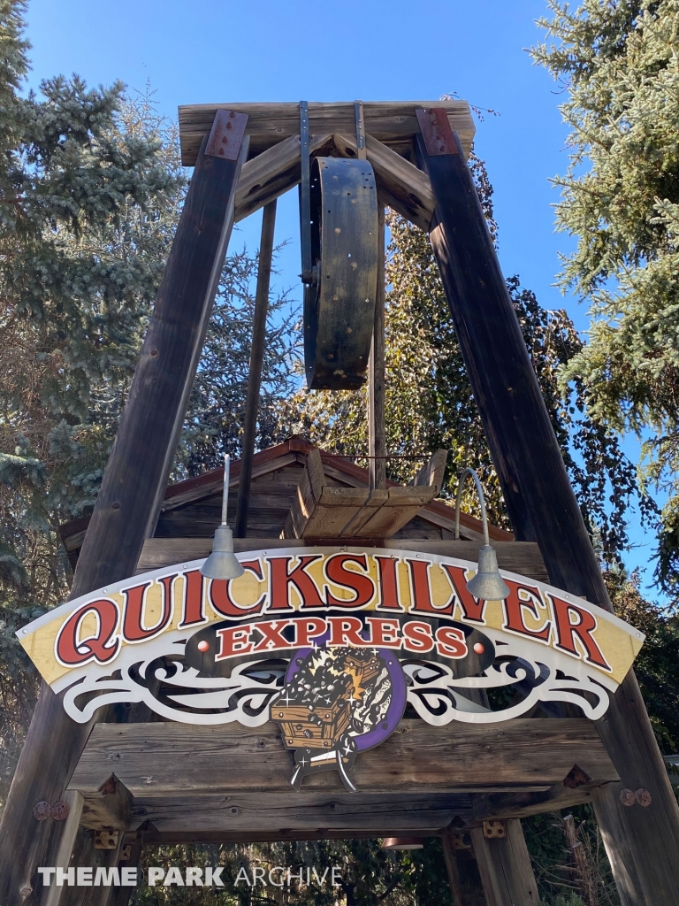 Quicksilver Express at Gilroy Gardens