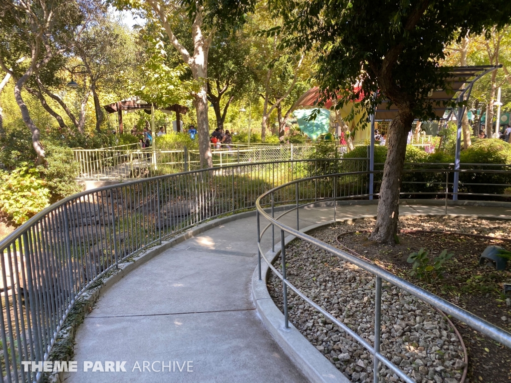 Rainbow Garden Round Boat Ride at Gilroy Gardens