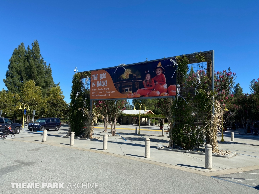 Entrance at Gilroy Gardens