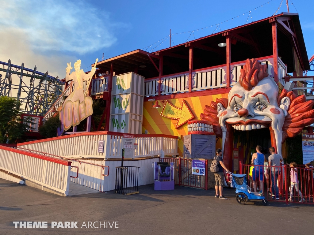 The Joker at Six Flags Discovery Kingdom