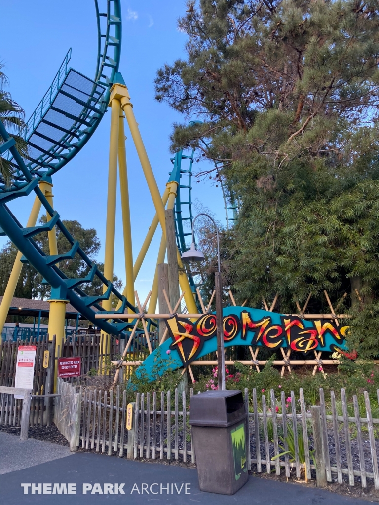 Boomerang at Six Flags Discovery Kingdom