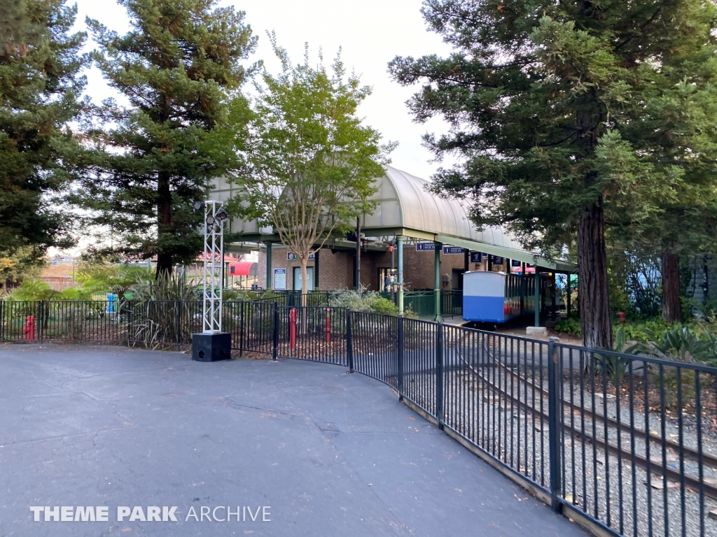 Seaside Railway at Six Flags Discovery Kingdom