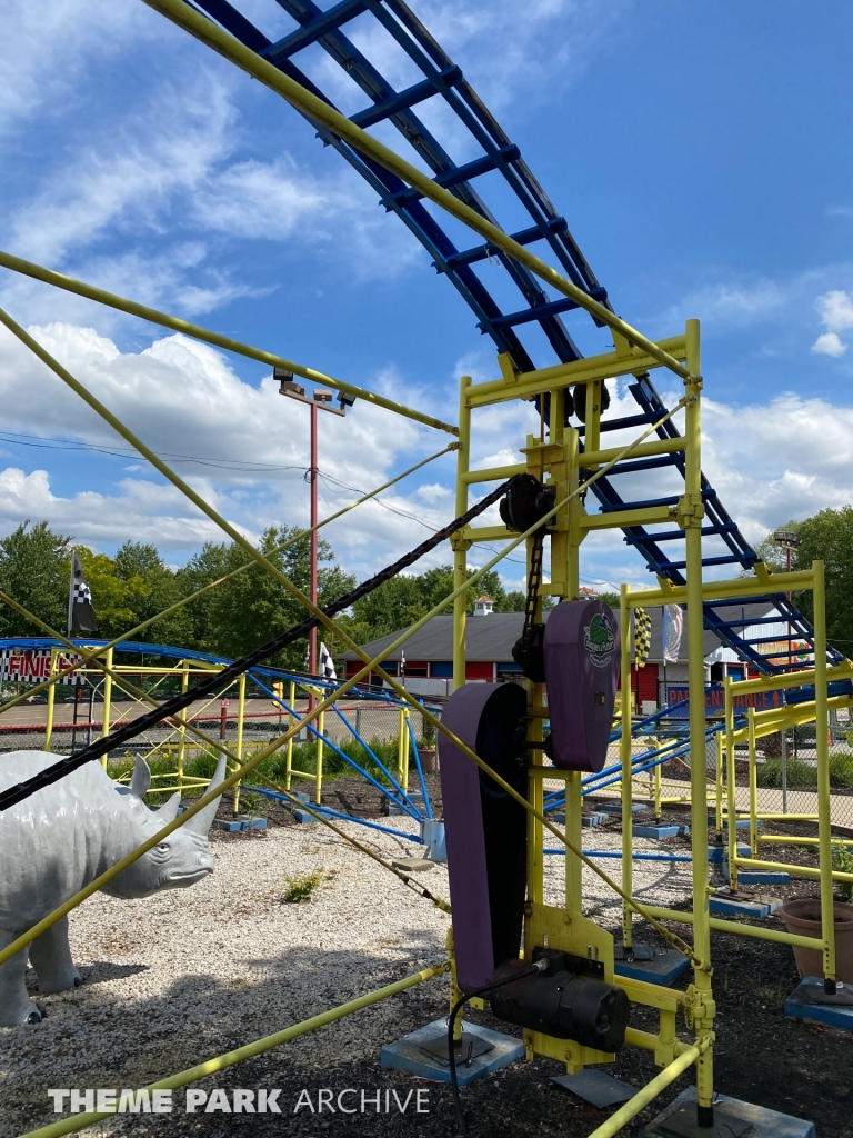 Lil Dipper Roller Coaster at Sluggers & Putters Amusement Park