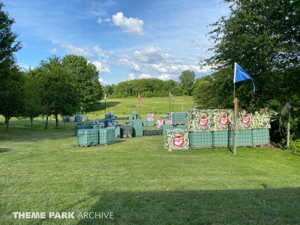 Battle Creek Ohio Outdoor Laser Tag at Sluggers & Putters Amusement Park