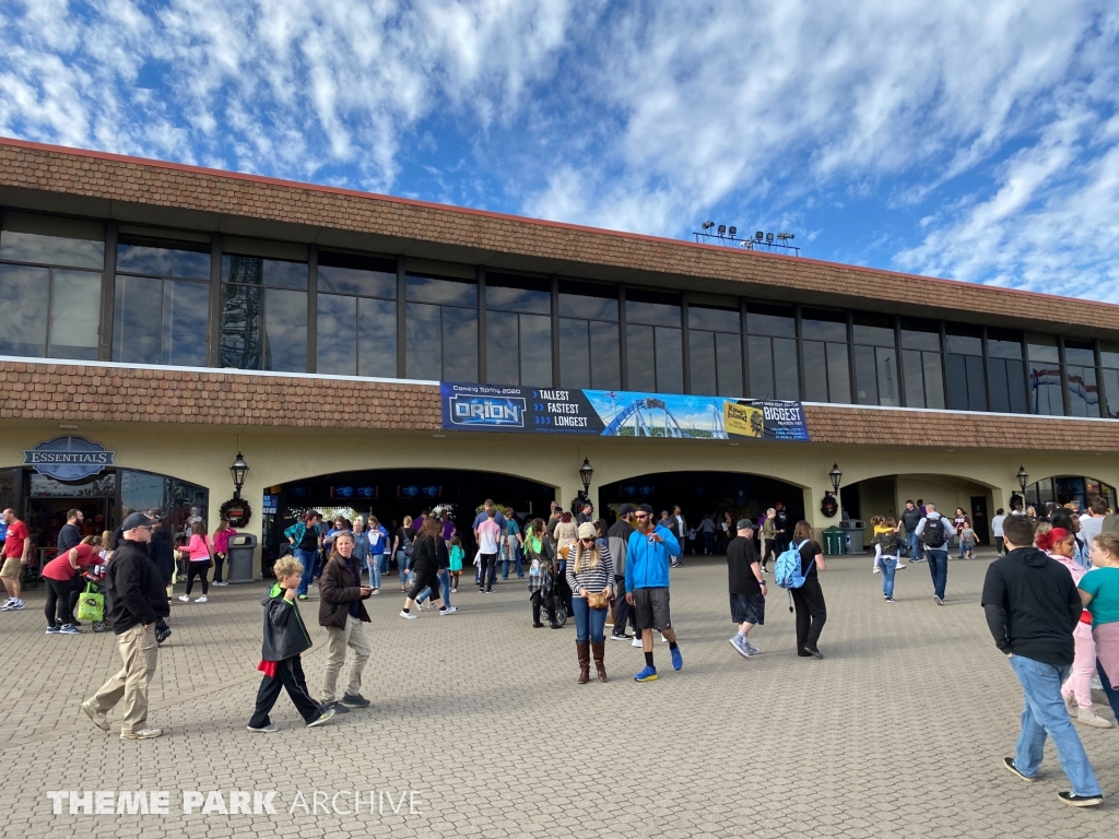 Entrance at Kings Island