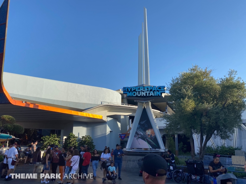 Space Mountain at Disney California Adventure