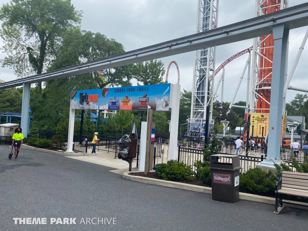 Hershey Triple Tower at Hersheypark