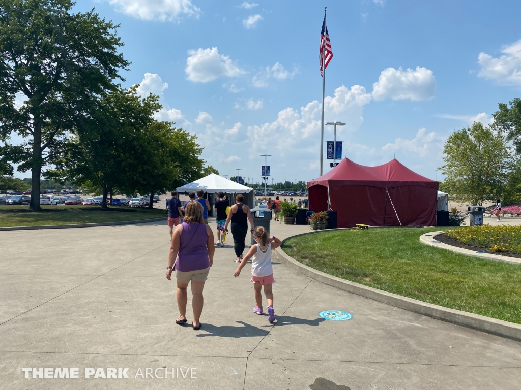 Entrance at Kings Island