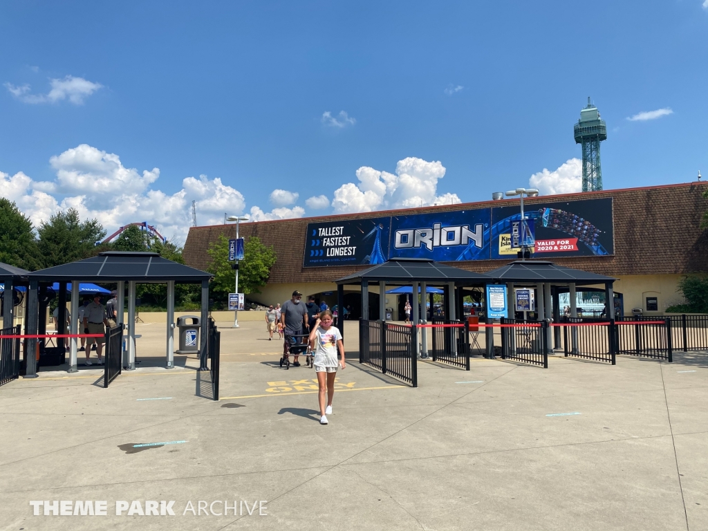 Entrance at Kings Island