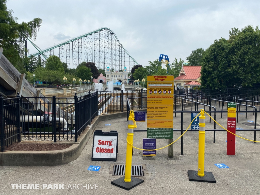 Pittsburg Plunge at Kennywood