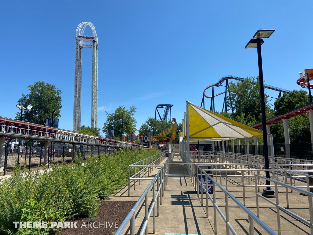 Top Thrill Dragster at Cedar Point