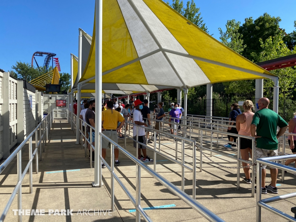 Top Thrill Dragster at Cedar Point