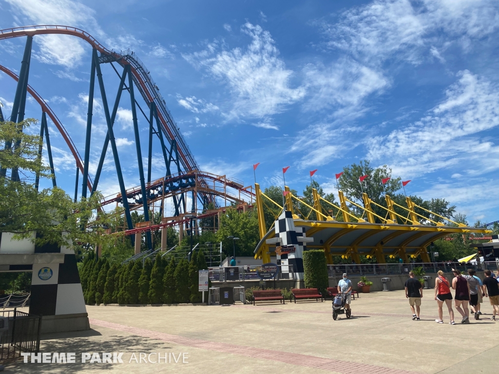 Top Thrill Dragster at Cedar Point