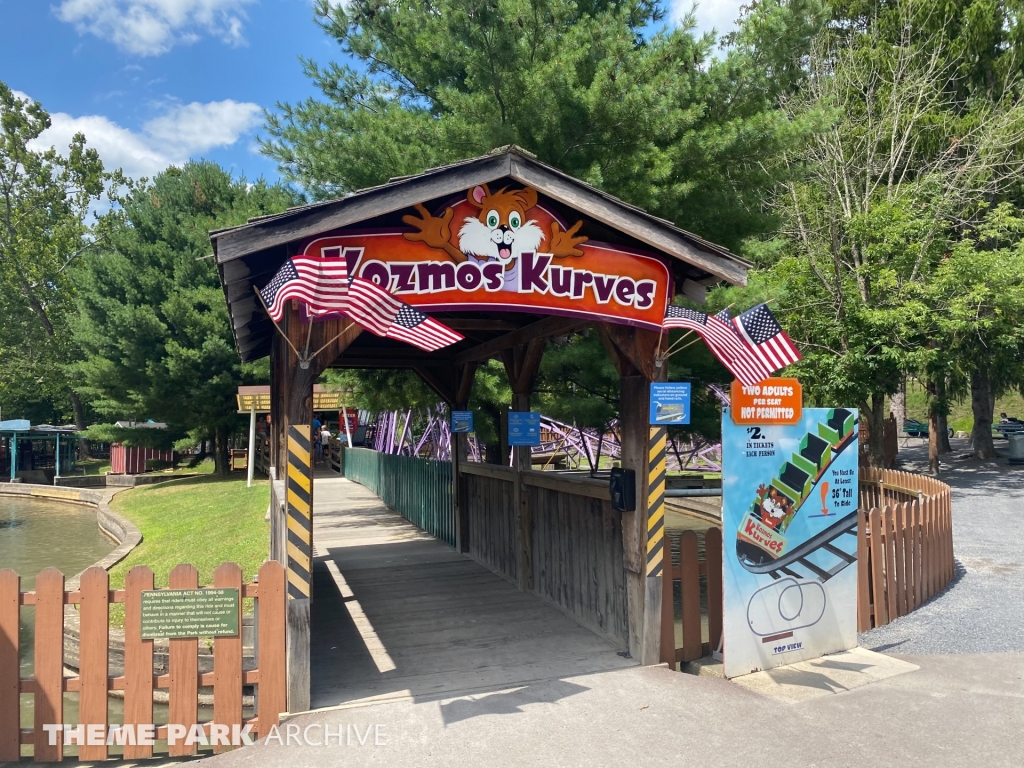 Kozmo's Kurves at Knoebels Amusement Resort