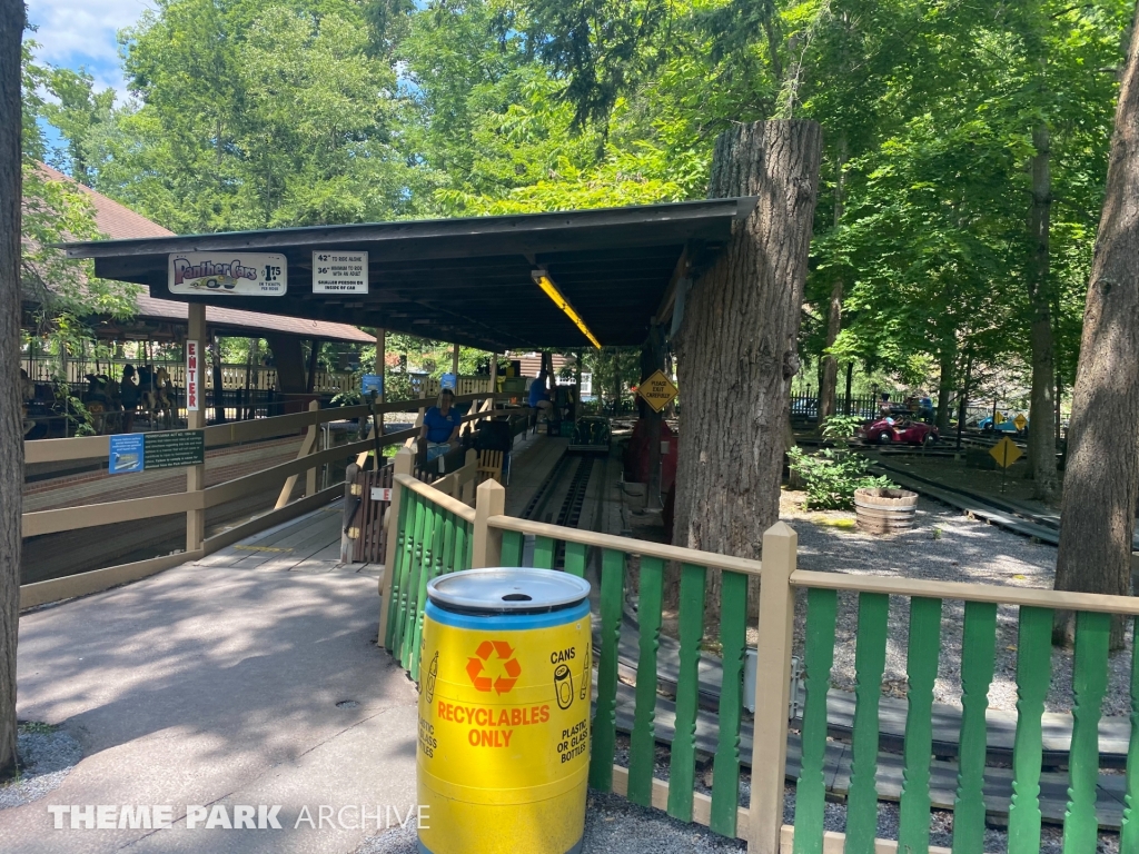 Panther Cars at Knoebels Amusement Resort